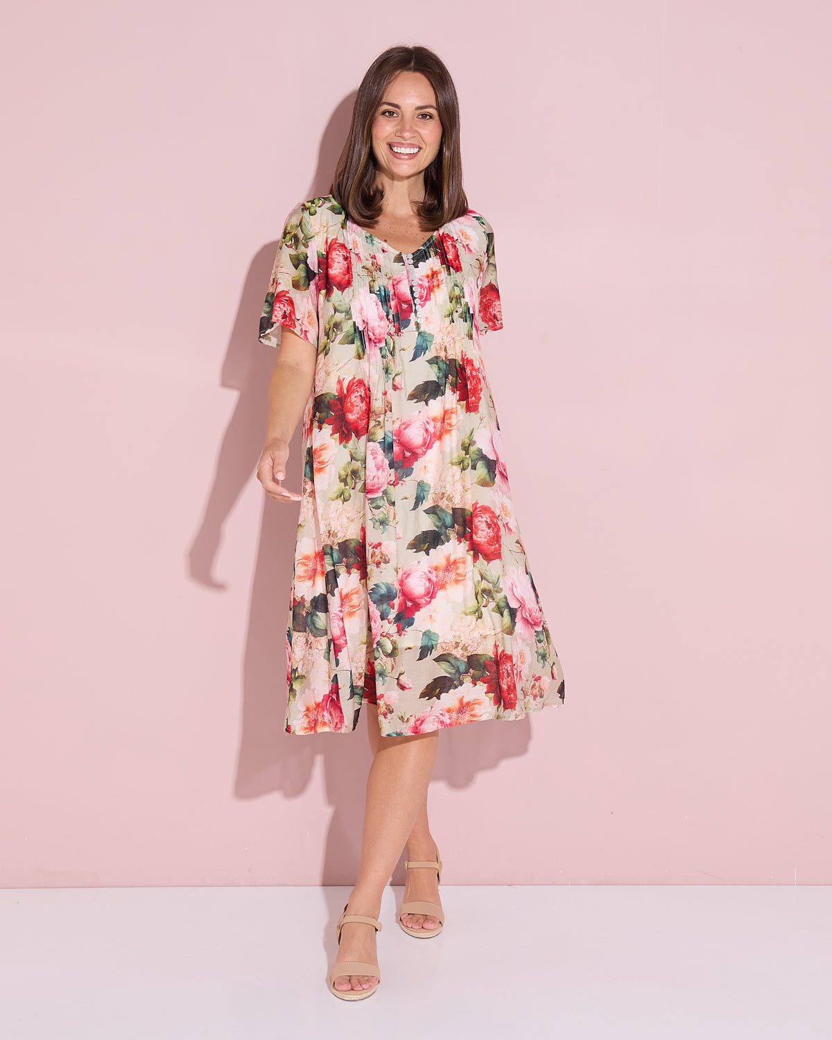 Lamia Dress - Romantic Garden