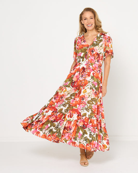 Arcadia Dress - Poppy Meadow