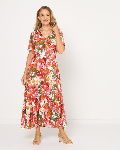 Arcadia Dress - Poppy Meadow