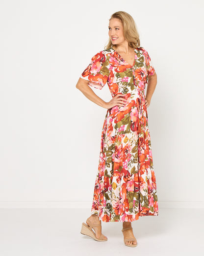 Arcadia Dress - Poppy Meadow