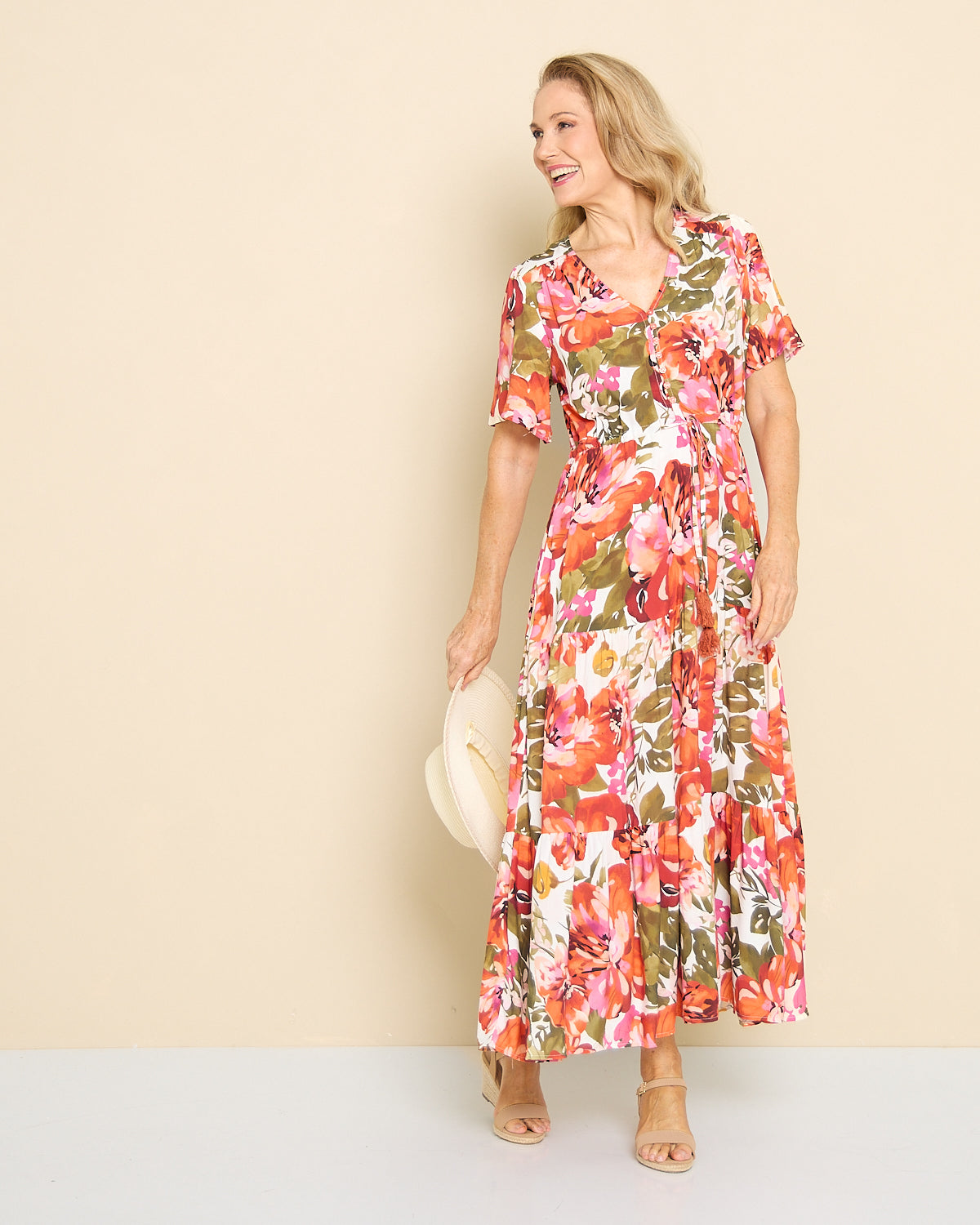 Arcadia Dress - Poppy Meadow