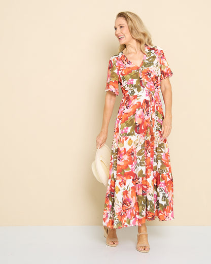Arcadia Dress - Poppy Meadow