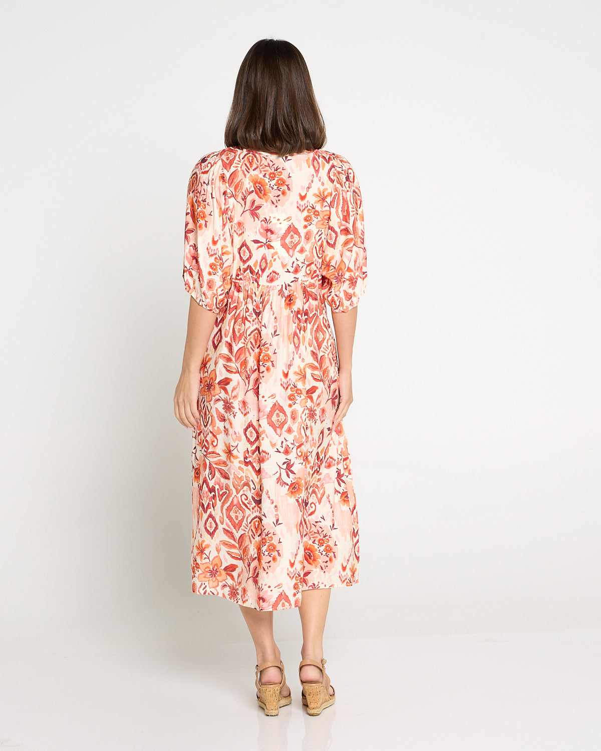 Sabina Dress - Sunset Floral