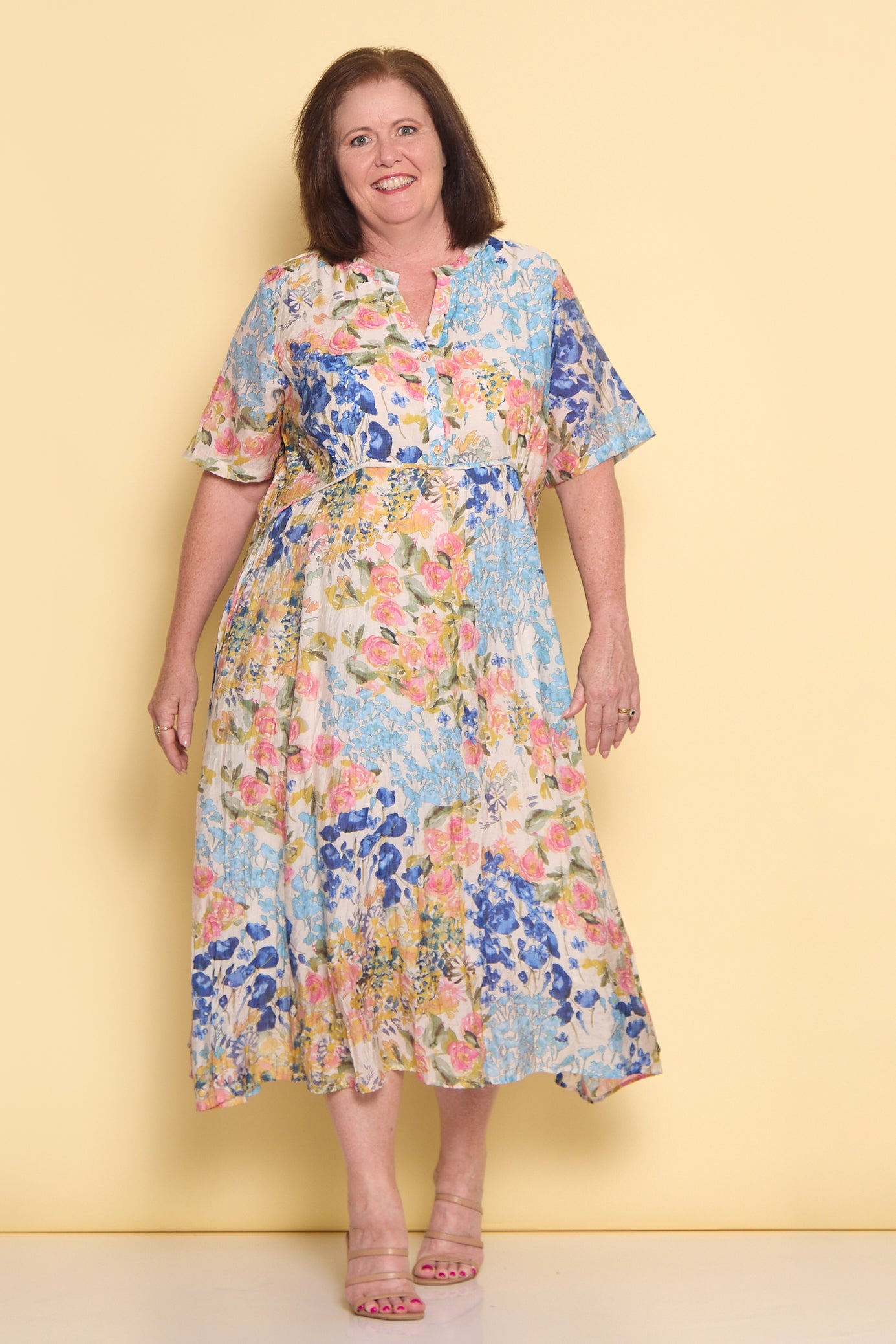 Newark Dress - Countryside Floral