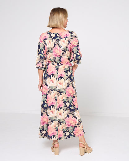 Sara Dress - Autumn Floral