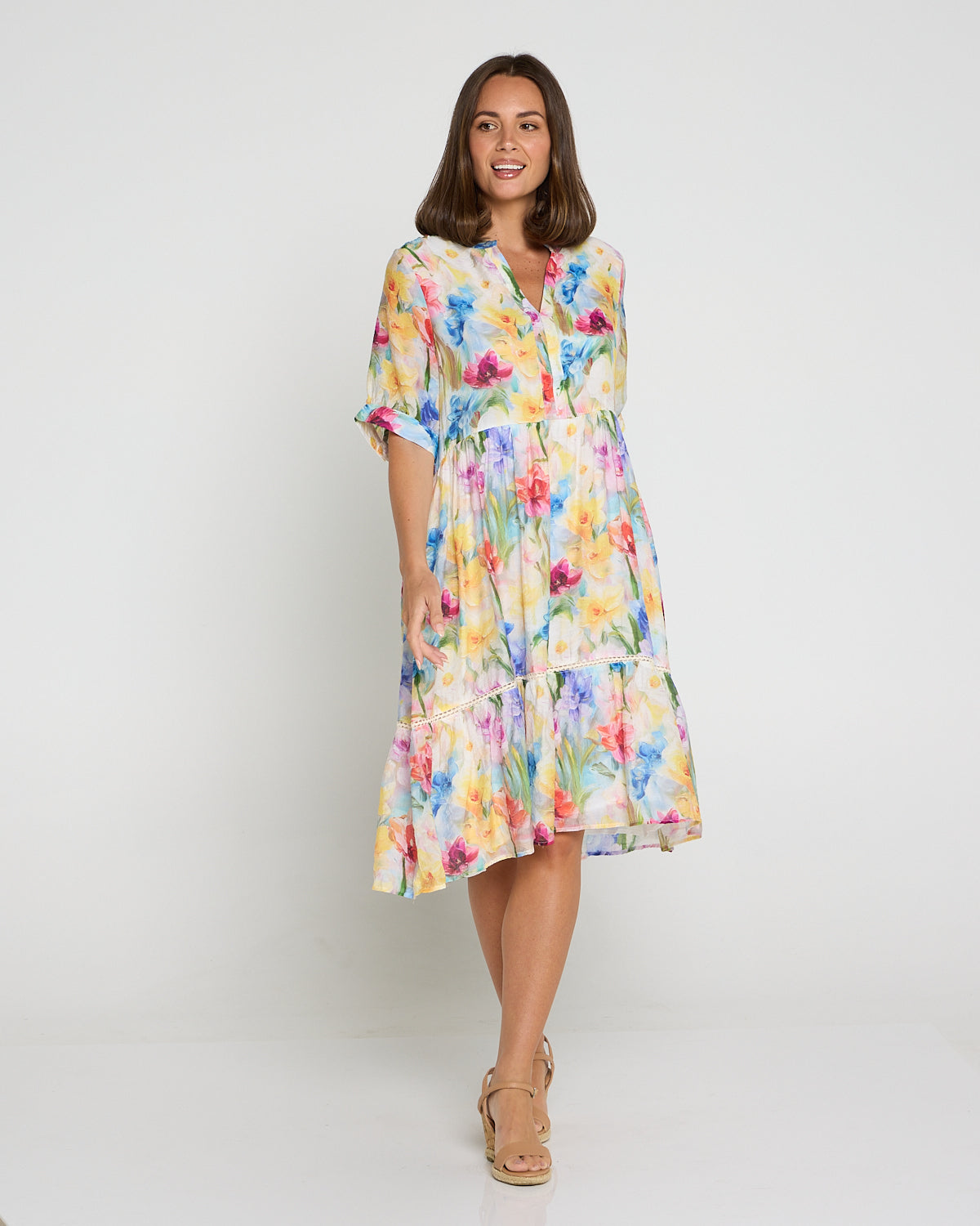 Lillian Dress - Daffodil Fields