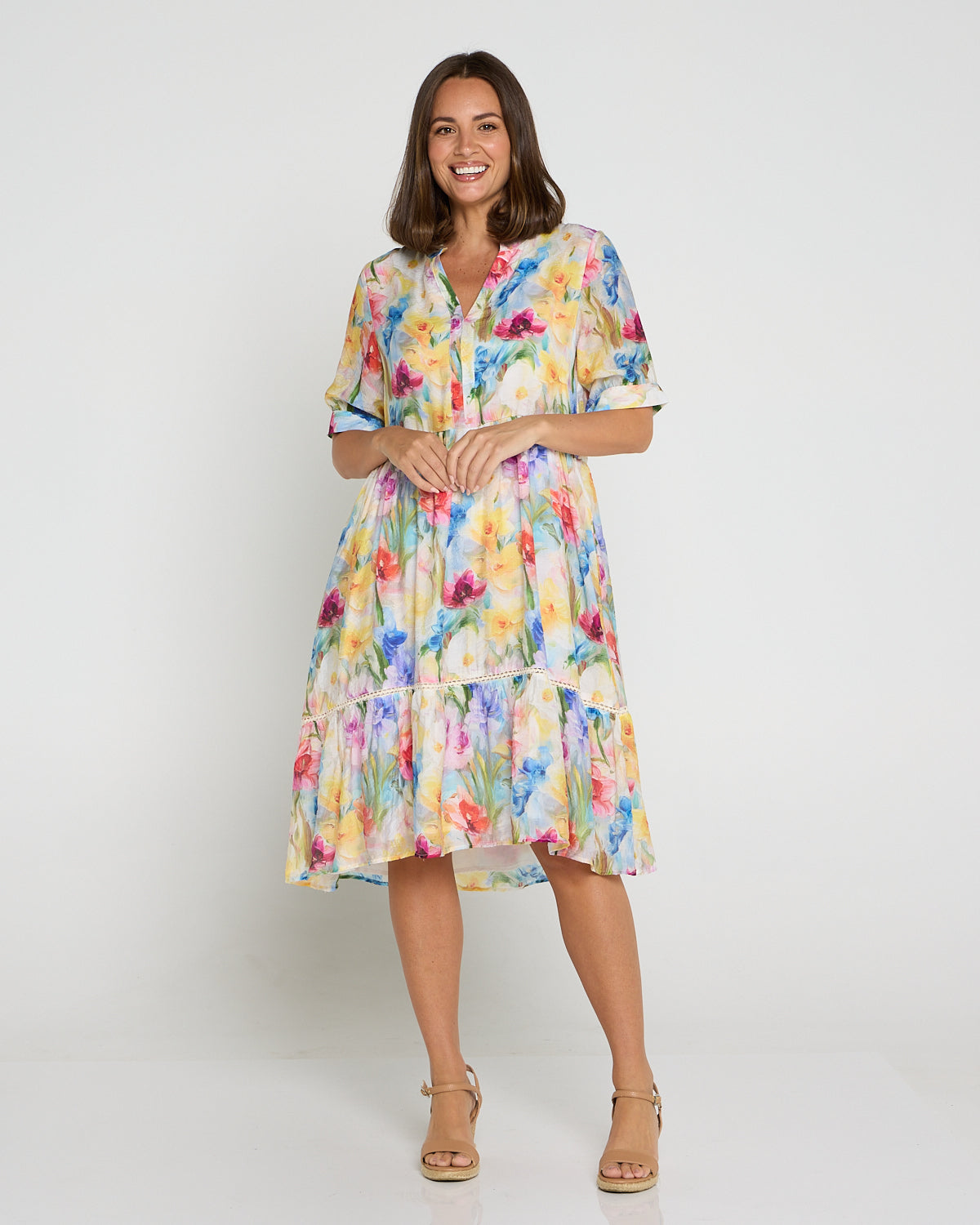 Lillian Dress - Daffodil Fields