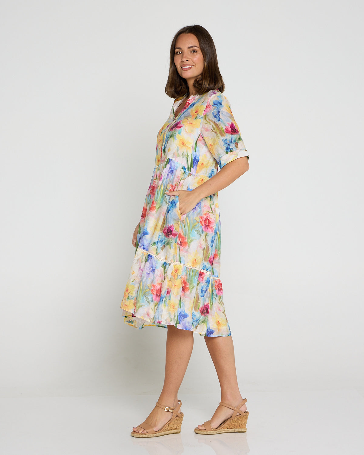 Lillian Dress - Daffodil Fields