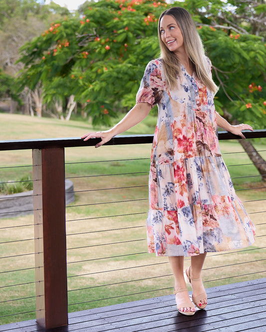 Taryn Dress - Dusky Rose