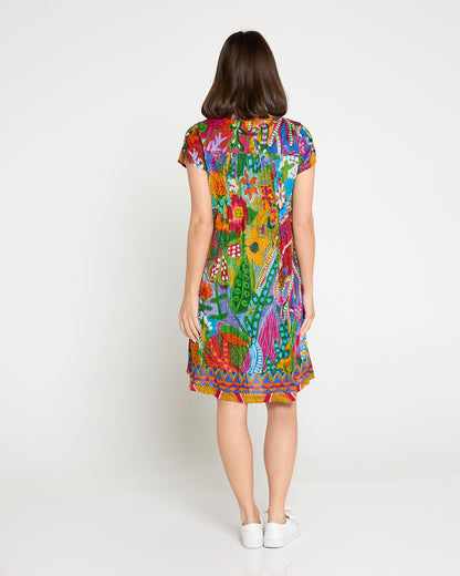 Ipanema Easy Fit Cotton Dress - Bright Multi