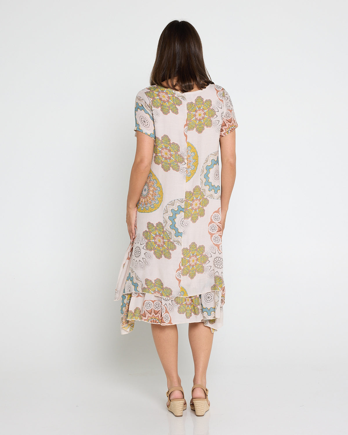 Mojave Dress - Desert Sand Blooms