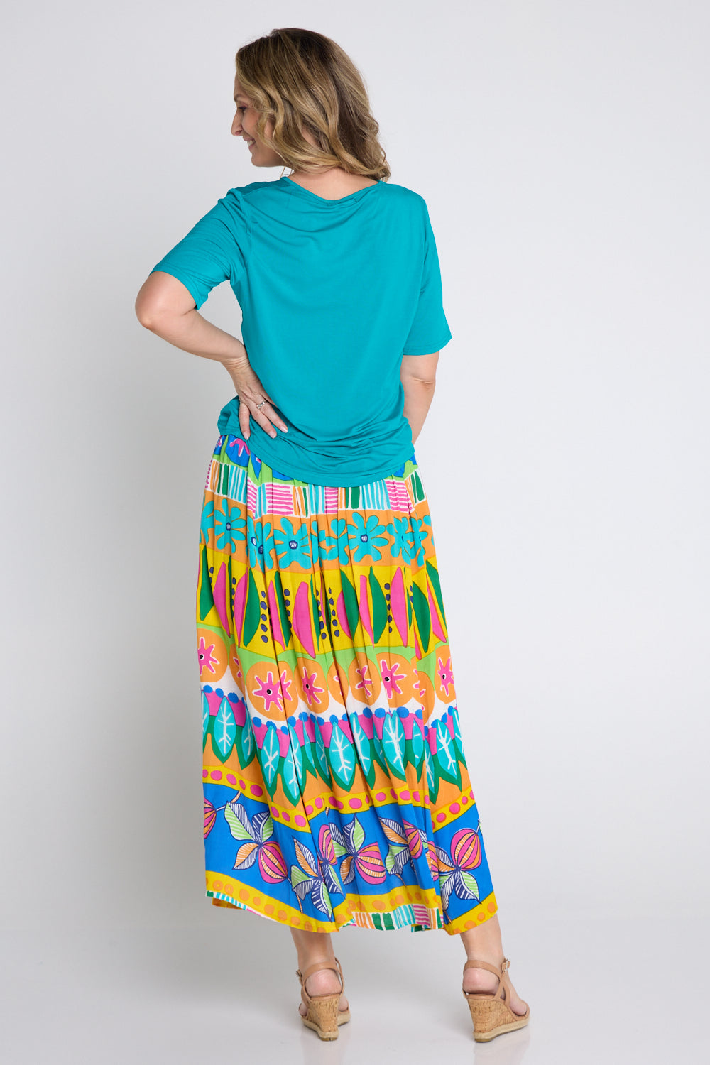 San Miguel Skirt - Fiesta Print