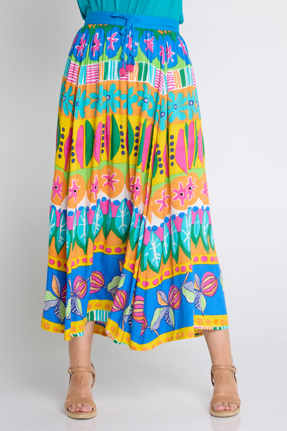 San Miguel Skirt - Fiesta Print