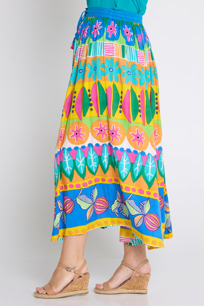 San Miguel Skirt - Fiesta Print