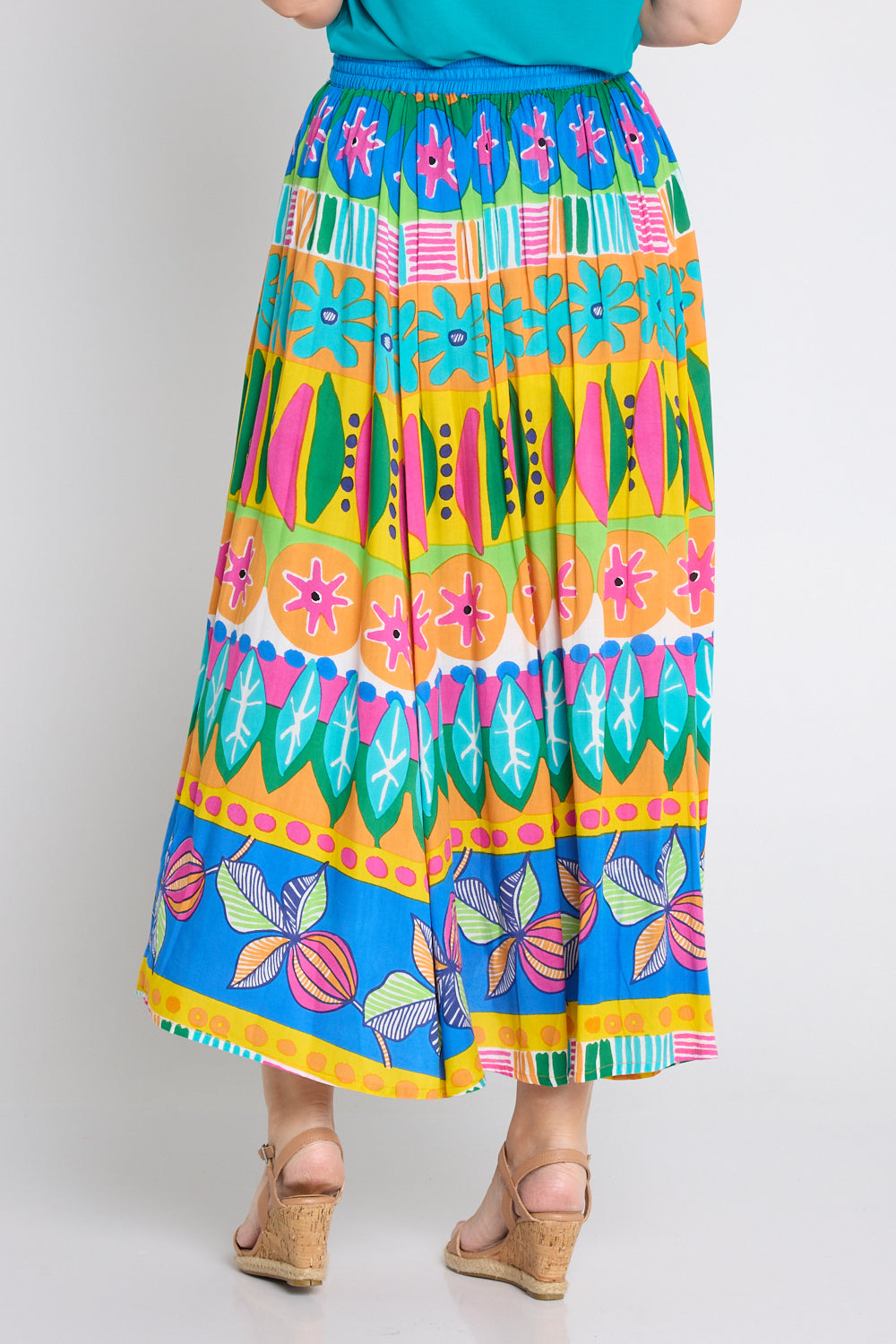 San Miguel Skirt - Fiesta Print