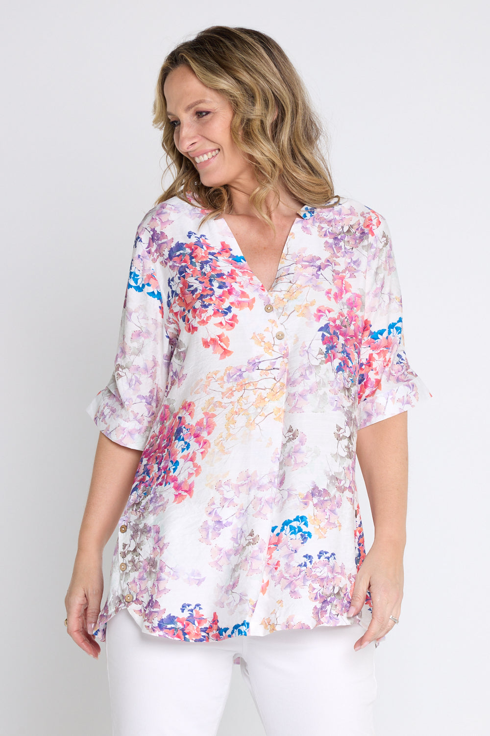Amelia Top - Soft Floral