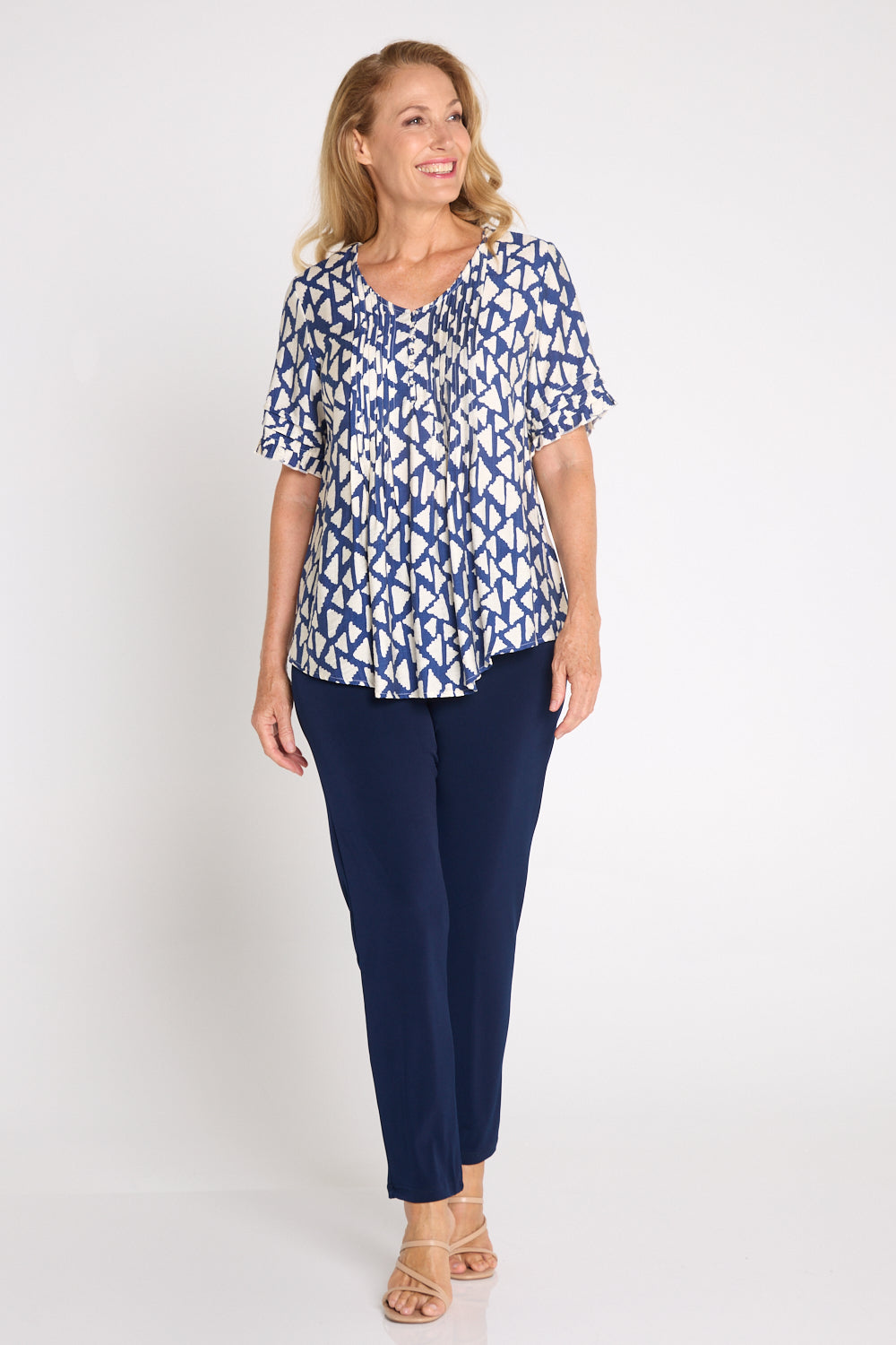 Tolara Top - Navy