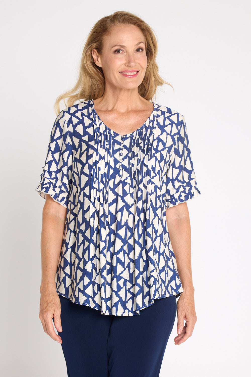 Tolara Top - Navy