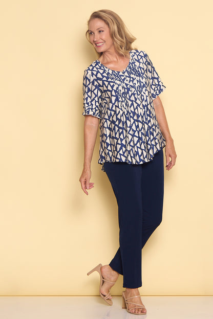 Tolara Top - Navy