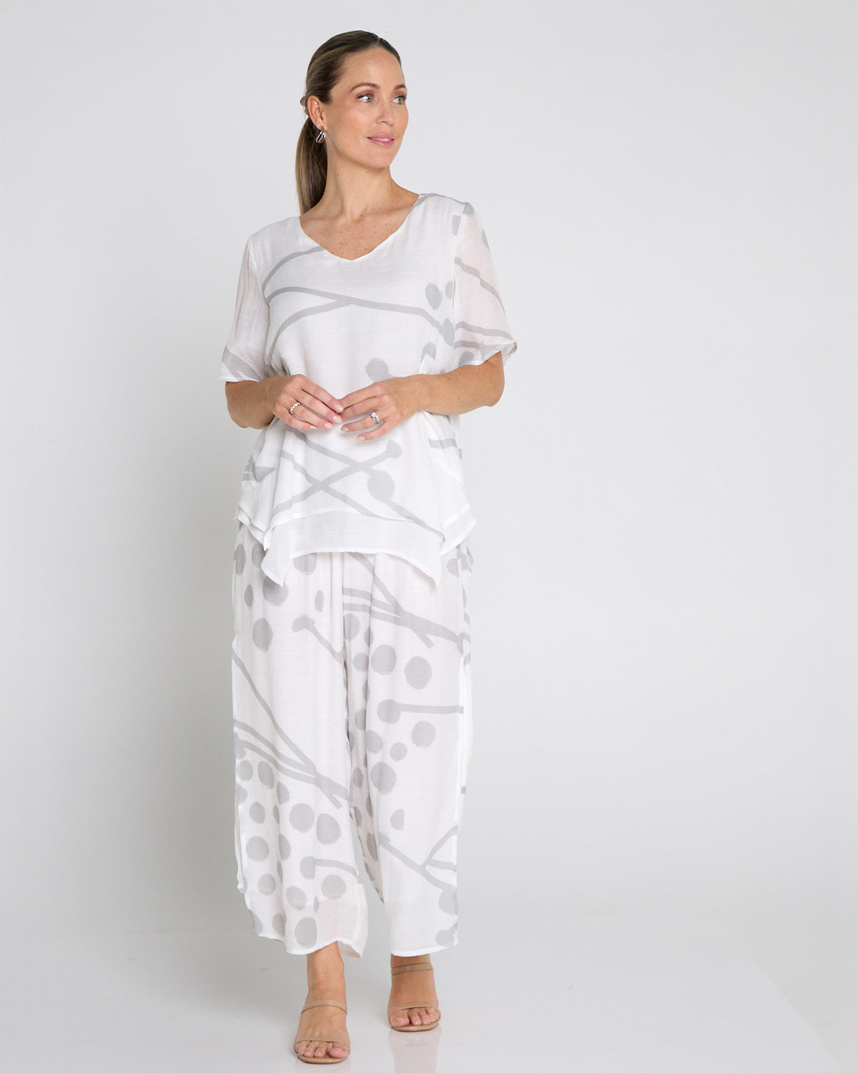 Silver Drift Pant – Mist Grey