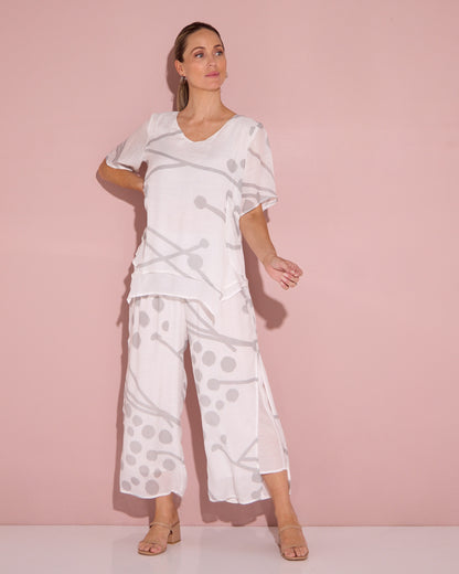 Silver Drift Pant – Mist Grey