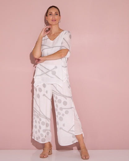 Silver Drift Pant – Mist Grey