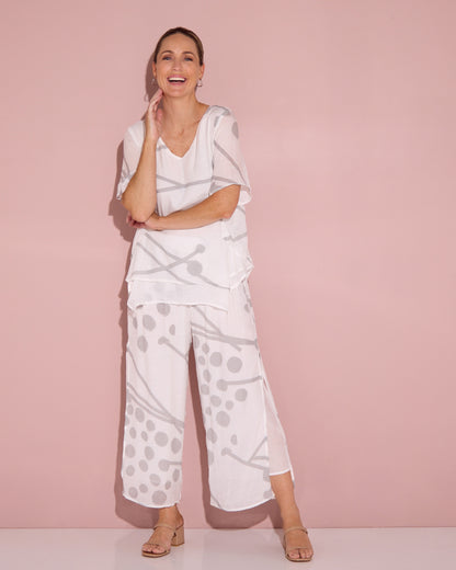 Silver Drift Pant – Mist Grey