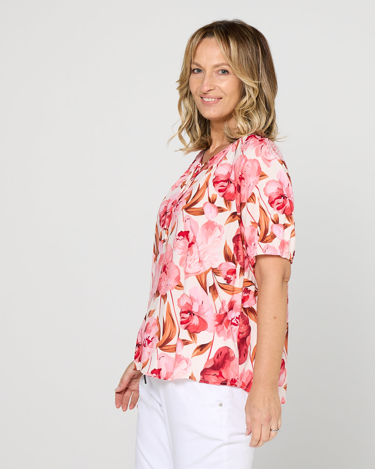 Lexington Top - Peony Blush