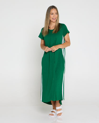 Recovery Cotton Tee Dress - Green
