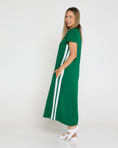Recovery Cotton Tee Dress - Green