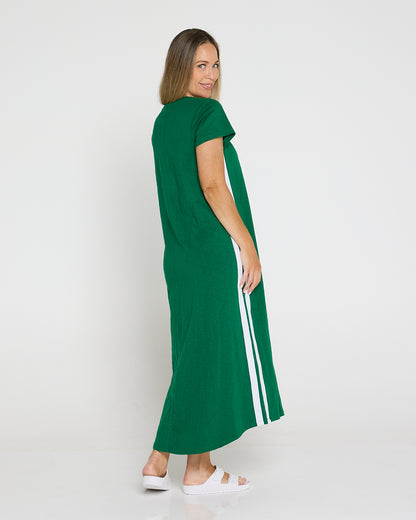 Recovery Cotton Tee Dress - Green