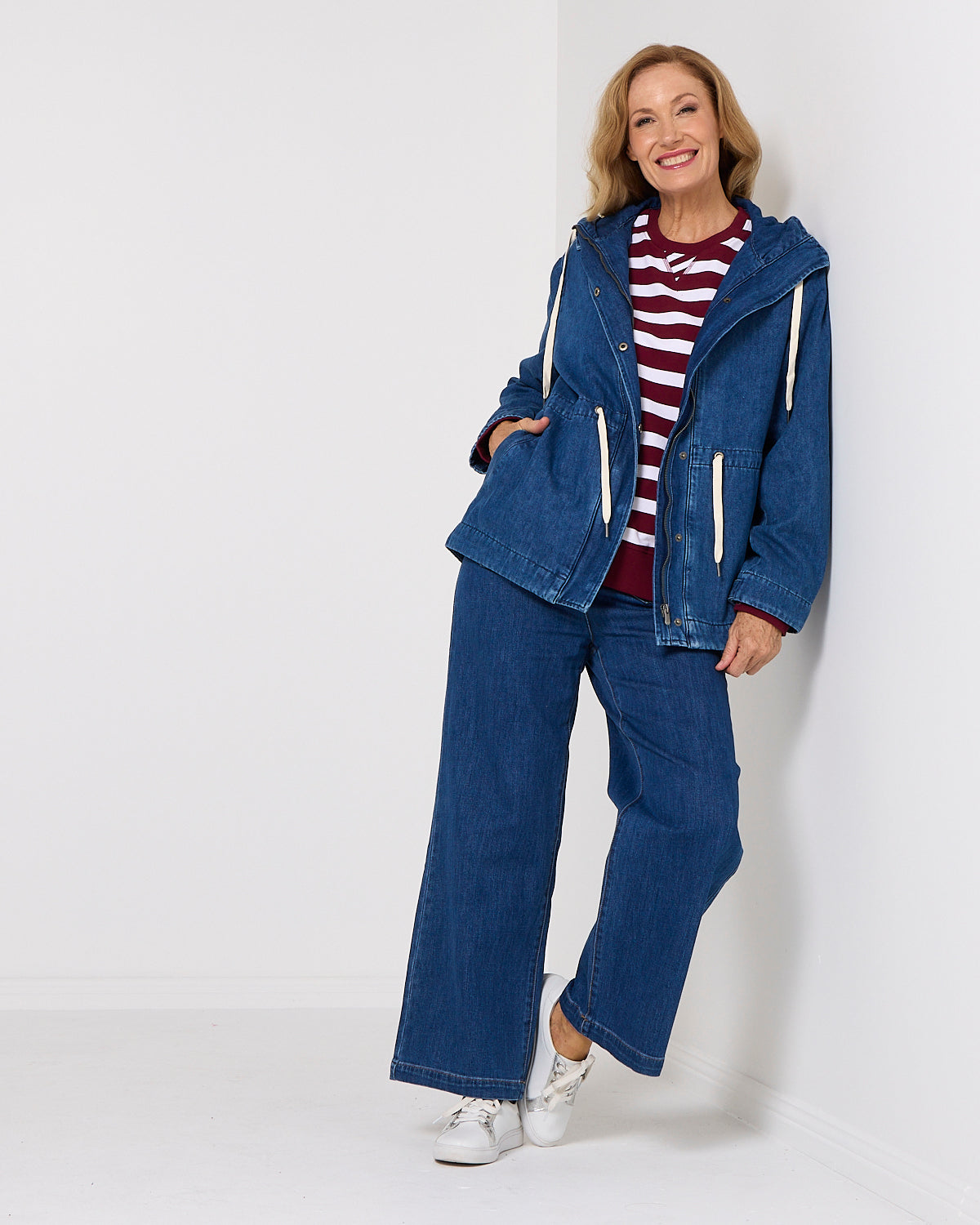 Kingston Anorak -Mid Blue