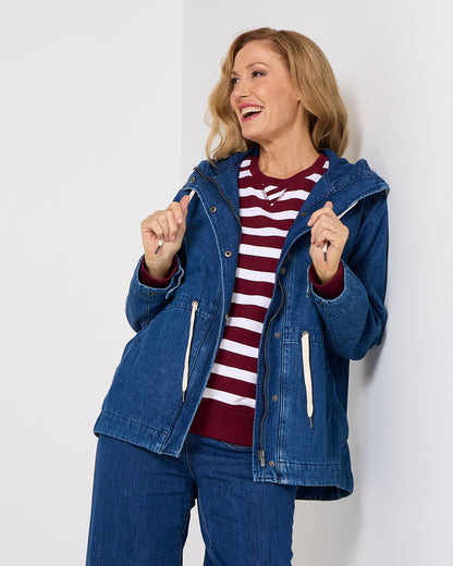 Kingston Anorak -Mid Blue