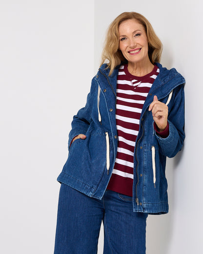 Kingston Anorak -Mid Blue