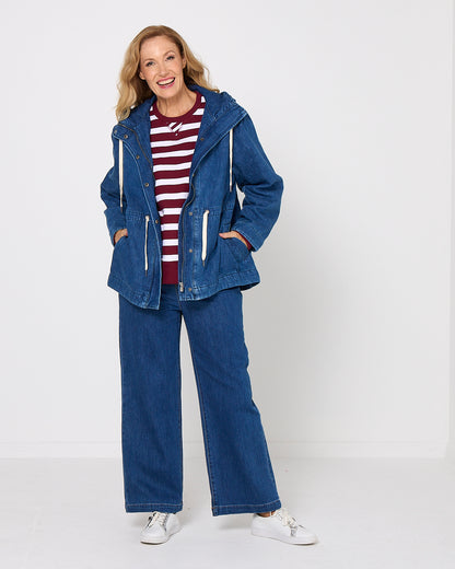 Kingston Anorak -Mid Blue