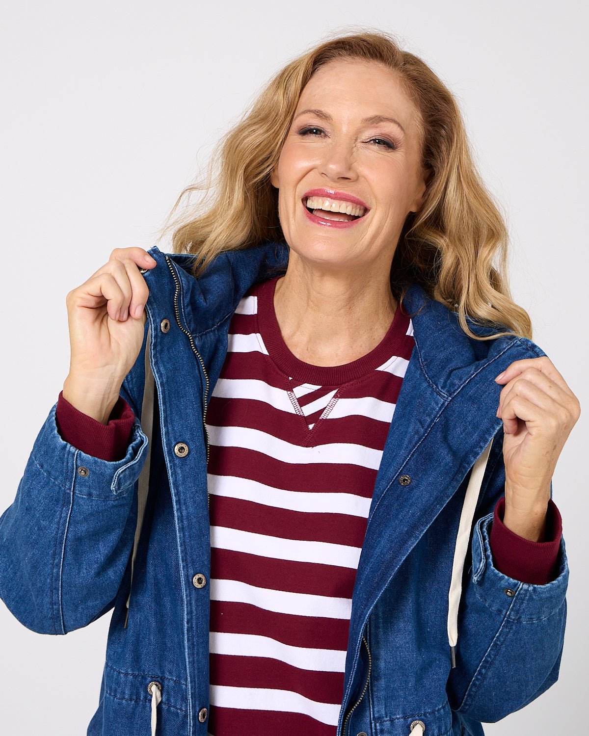 Kingston Anorak -Mid Blue