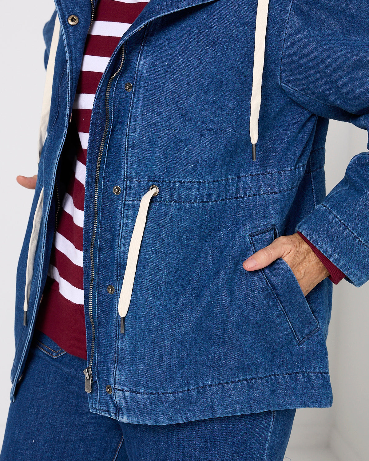 Kingston Anorak -Mid Blue