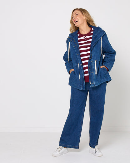 Kingston Anorak -Mid Blue