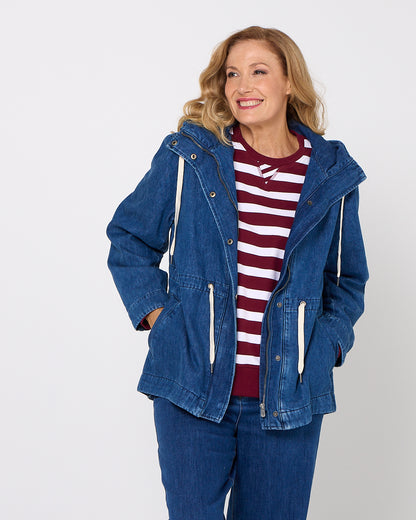 Kingston Anorak -Mid Blue