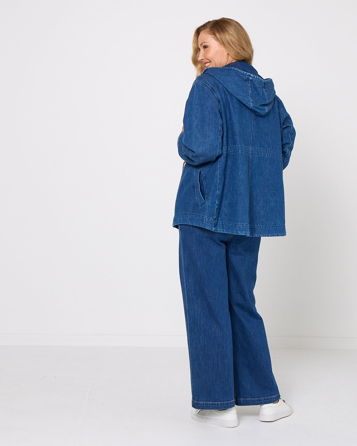 Kingston Anorak -Mid Blue