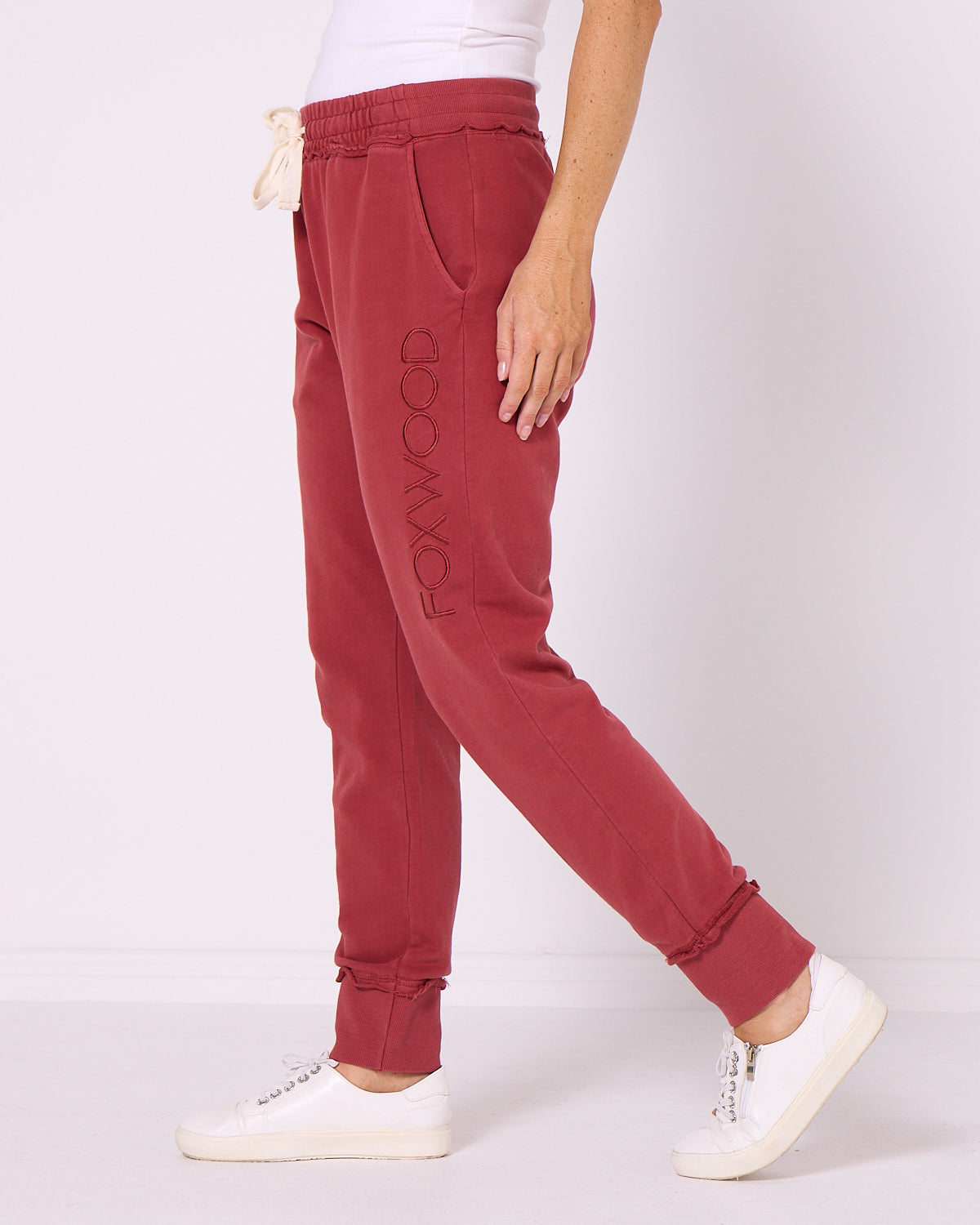 Simplified Track Pant - Rust