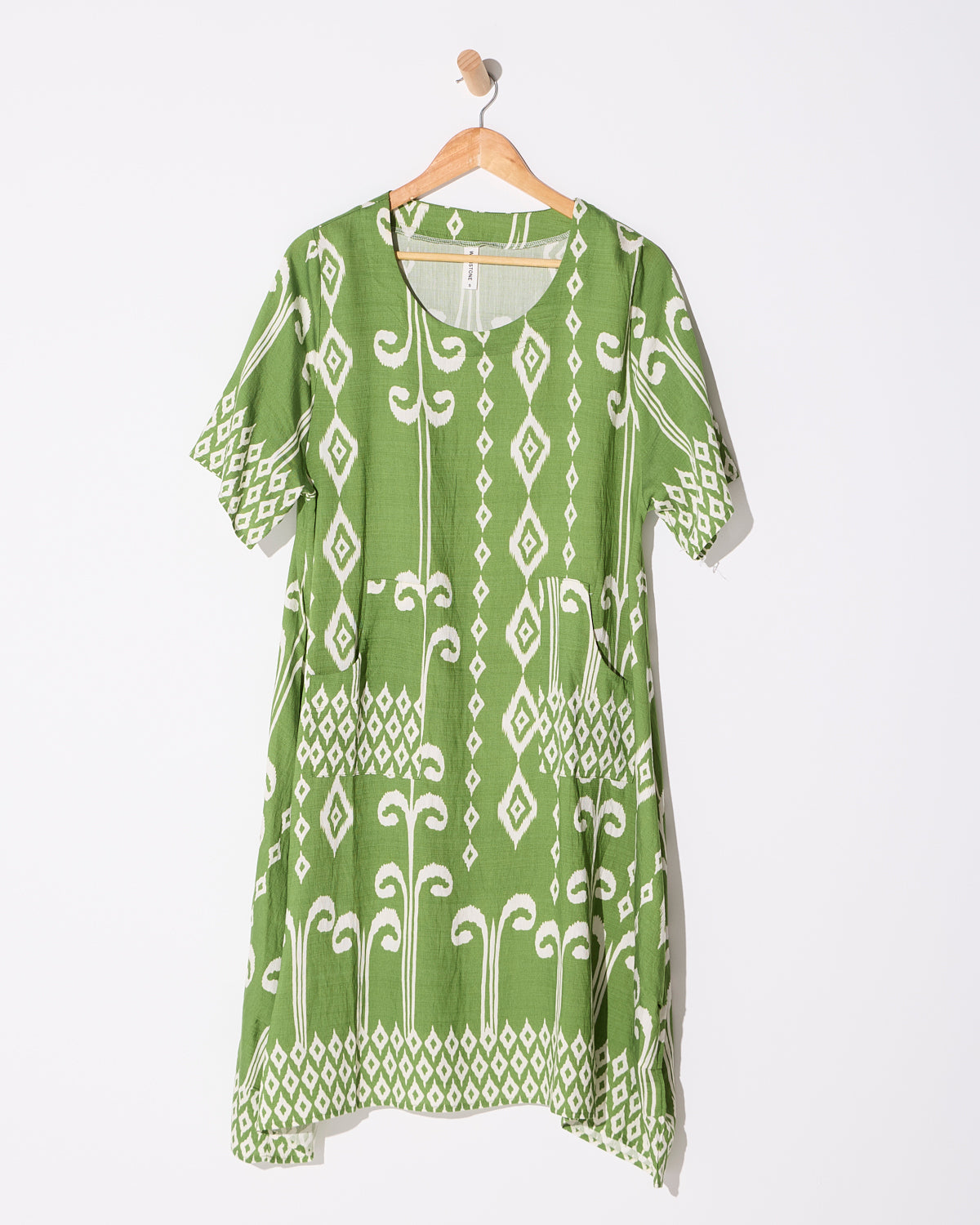 Roberta Dress - Green Tapestry