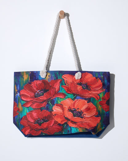 Capertree Bag - Field Poppies