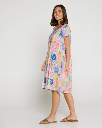 Emery Cotton Dress - Gelato Patch