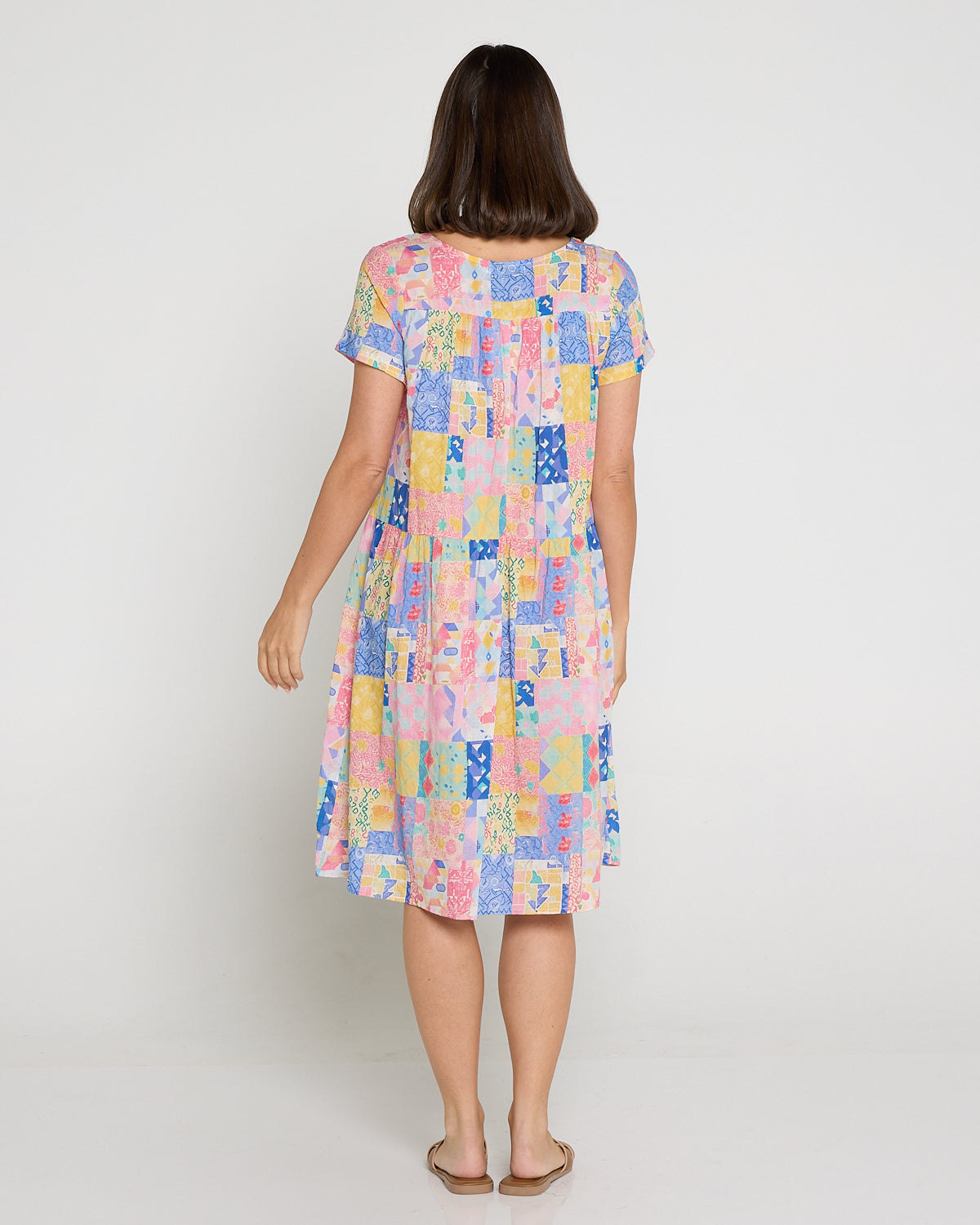 Emery Cotton Dress - Gelato Patch