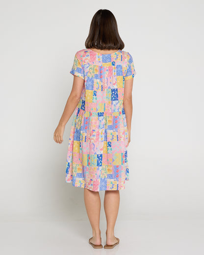Emery Cotton Dress - Gelato Patch