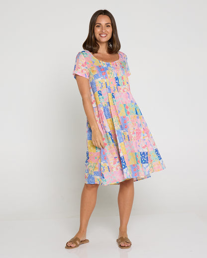 Emery Cotton Dress - Gelato Patch