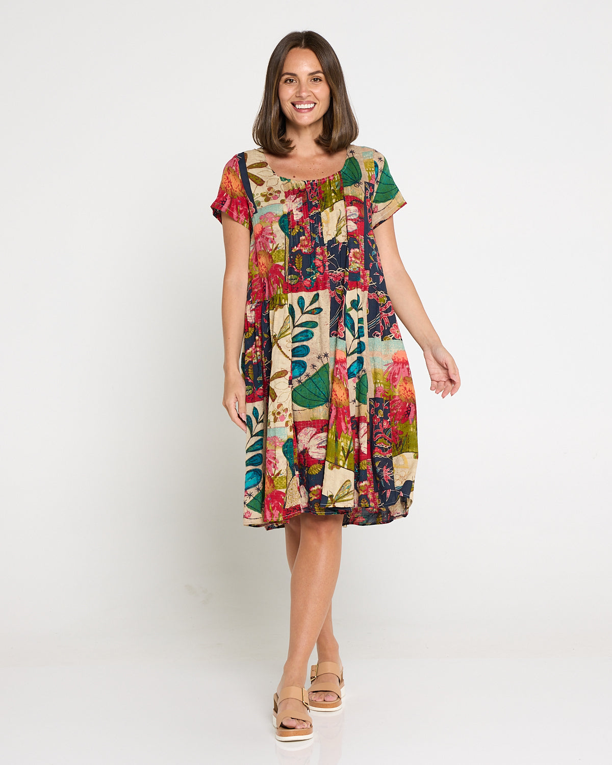 Emery Cotton Dress - Bohemian Dream