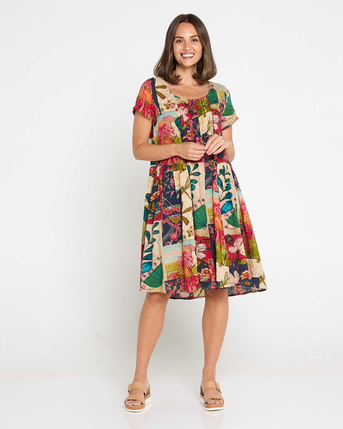 Emery Cotton Dress - Bohemian Dream
