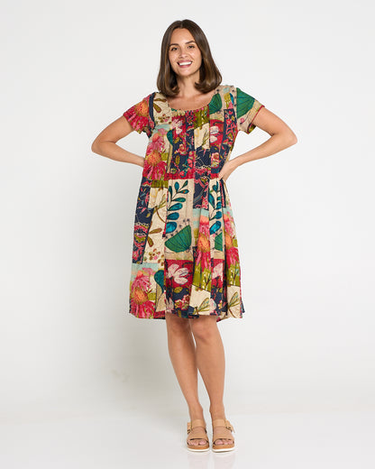 Emery Cotton Dress - Bohemian Dream
